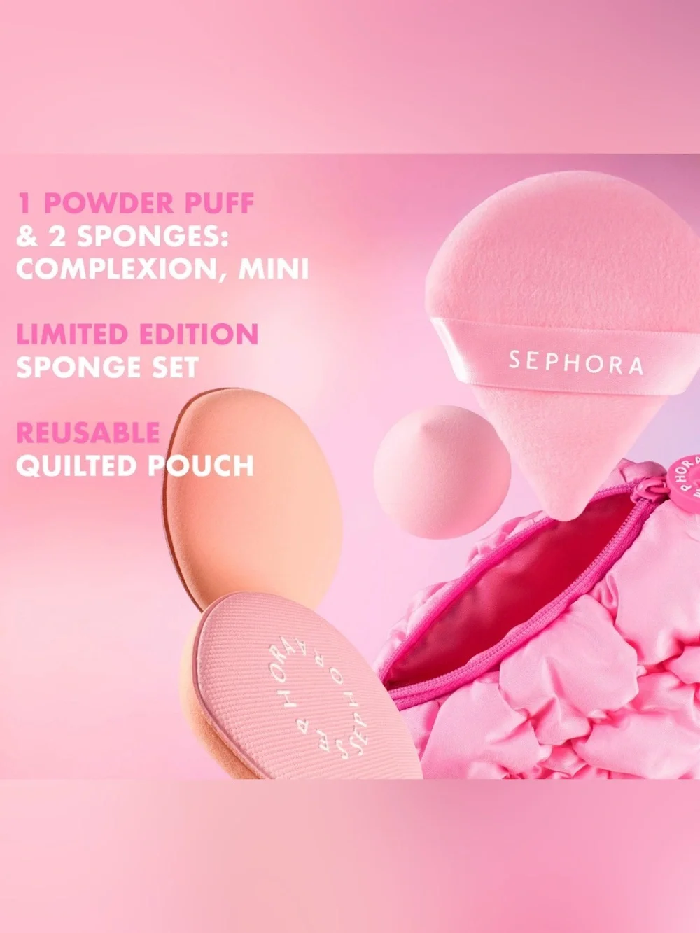 Pillow Dream Makeup Sponge Set by Sephora